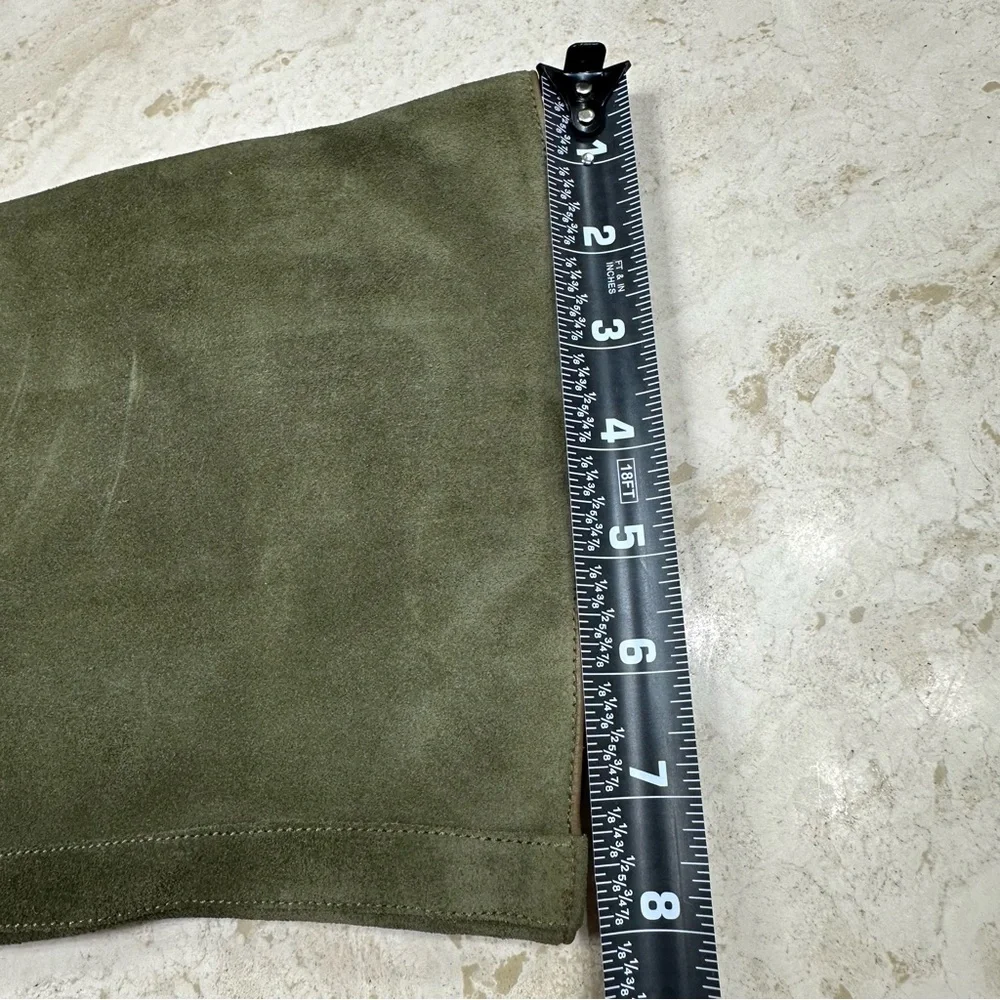 SANTONI Olive Green Knee-High Women's Boots🌸 - Picture 12 of 16